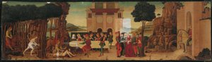 La historia de Nastagio degli Onesti de Ercole de (circle of) Roberti