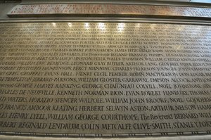 Memorial a los Miembros del New College, Oxford, que Perdieron sus Vidas durante la Primera Guerra Mundial