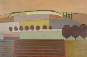 Paisaje de Roussillon de Eric Contemporary Artist Hains