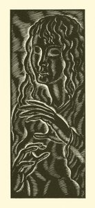 Chica ciega de Eric Gill