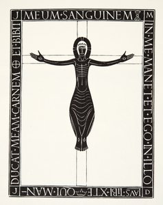 Crucifijo de Eric Gill