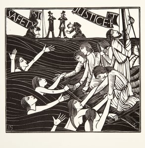 La seguridad ante todo, de "El trabajo de las mujeres de Eric Gill