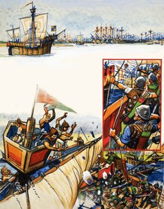 Scrapbook of the British Sailor: Matanza en Sluys