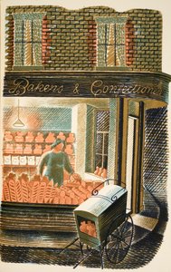 Panadero y confitero, ilustración de 