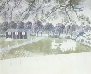 Demostración de un arma de Eric Ravilious