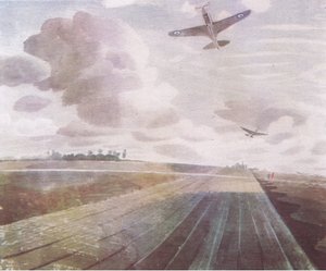 Perspectiva de la pista, 1941, de Aventura Británica publicado por Collins, 1947