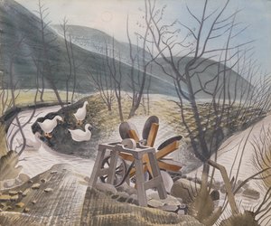 Rueda de Agua, 1938 de Eric Ravilious