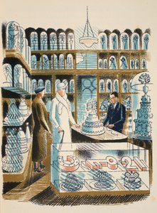 Pastel de bodas, ilustración de 