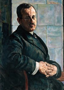 Retrato de Georg Hermann 1871-1943, 1917-1918