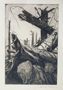 Listening Post, ilustración de un folio de grabados publicado en Leipzig