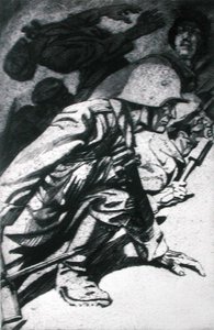 La tormenta, ilustración de un folio de grabados publicado en Leipzig