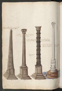 Obelisco y columnas de Erich Lessing