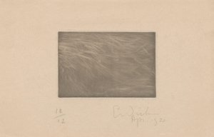 Composición abstracta de Erich Wichmann (signed by artist)