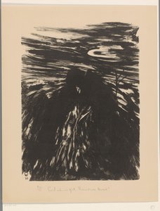 Romantische avond (título original del objeto) de Erich Wichmann (signed by artist)