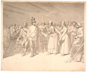 Anne Colbjørnsen en la rectoría de Norderhaug de Erik Pauelsen