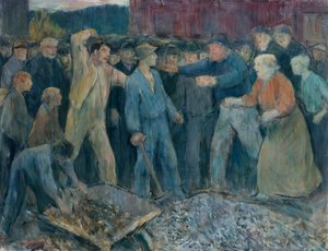 Strike-Breakers de Erik Theodor Werenskiold