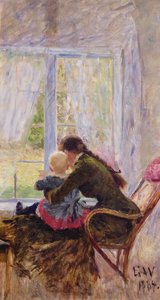 tu y bebe de Erik Theodor Werenskiold