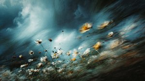 Flores silvestres en la tormenta de Erkan Camlilar