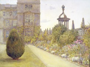 El patio este, Montacute House, Somerset