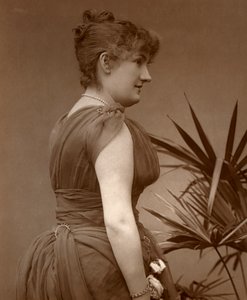 Miss Edith Woodworth, actriz británica, 1888 de Ernest Barraud