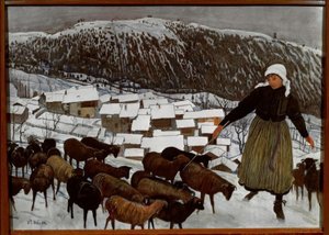 La pastora de cabras de Ernest Bieler