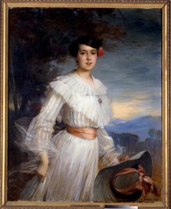 Retrato de Madeleine Reclus de Ernest Bordes