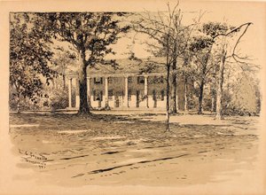 Saratoga. Casa del General Schuyler de Ernest C. Peixotto