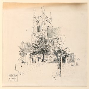 Iglesia de Santa María, Huntingdon de Ernest Clifford Peixotto