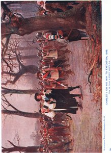 Carlos I escoltado a su ejecución de Ernest Crofts