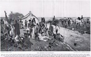 La mañana de Waterloo, ilustración de 