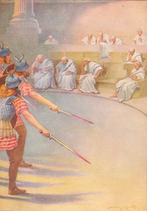 Sentados en sillas de marfil, un número de hombres extraños y venerables, c1912 de Ernest Dudley Heath
