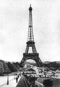 La Torre Eiffel desde Trocadero, París, 1931 de Ernest Flammarion