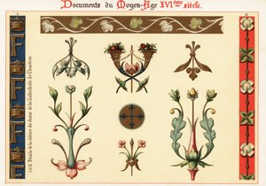 Elementos de diseño de la arquitectura y los manuscritos del siglo XVI