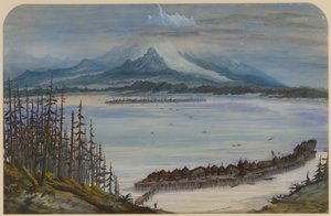 Paisaje prehistórico, 1871
