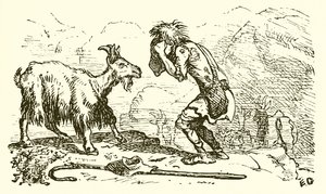El cabrero y la cabra