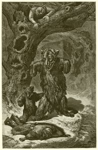Los viajeros y el oso