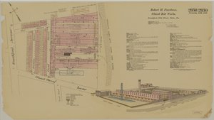 Frankford Ave. y Wheatsheaf Lane, Hexamer General Surveys, 1895 de Ernest Hexamer