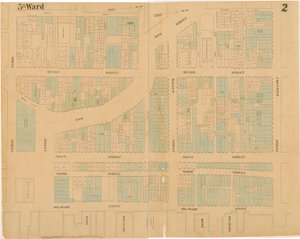 Mapas de la ciudad de Filadelfia, volumen 1, lámina 2, 1860