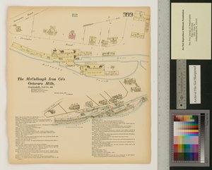 Molinos Octoraro, Rowlandville, Maryland, Encuestas Generales de Hexamer, 1876 de Ernest Hexamer