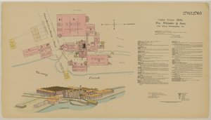 Tabor St. y Olney Road, Hexamer General Surveys, 1894 de Ernest Hexamer