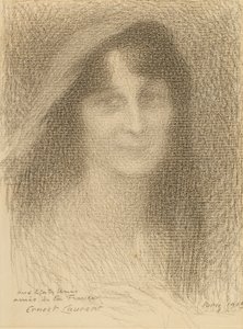 Cabeza de mujer de Ernest Joseph Laurent