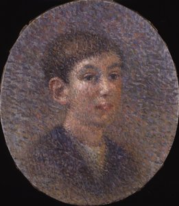 Retrato de un niño, fecha desconocida (óleo sobre lienzo) de Ernest L. Bonnotte