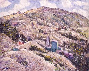 Minería de oro, Cripple Creek, 1929 de Ernest Lawson