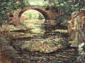 Viejo puente de piedra