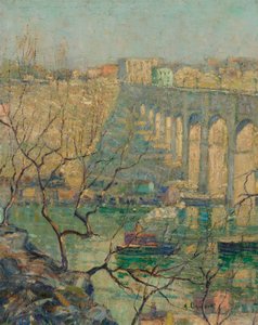 vista del puente de Ernest Lawson