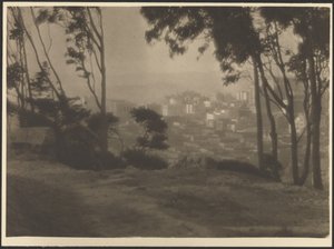 La ciudad desde lo alto de la colina de Ernest Mitchell Pratt