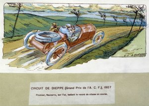 Circuito de Dieppe (Gran Premio A.C.F) de Ernest Montaut