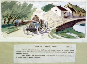 Carreras: el Tour de Francia de Ernest Montaut