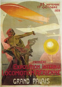 El primer Salón de la locomoción aérea de Ernest Montaut