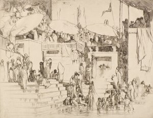 Los bañistas de Ernest Stephen Lumsden